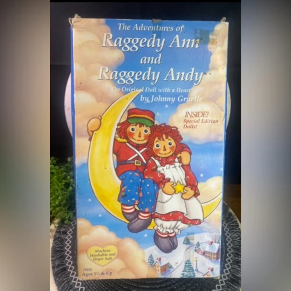 Vintage‎ 1997 Raggedy Ann & Andy Classic Doll Set